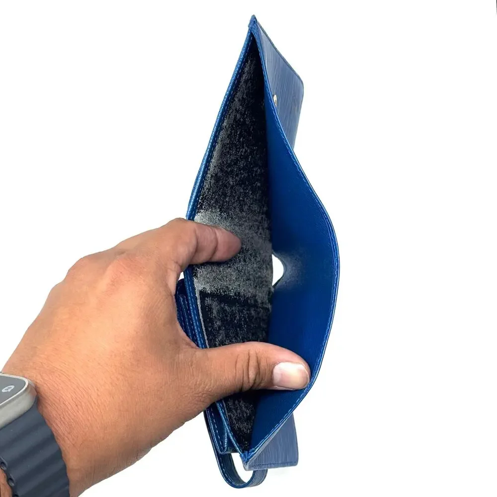 Louis Vuitton Blue Buckle Wallet